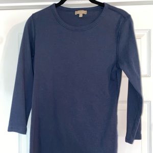 Lilla P Blue Long Sleeve Tee